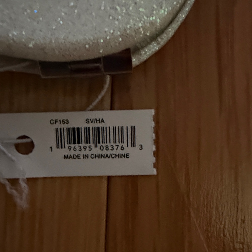 Coach Pearlescent Glitter Heart-Shaped Purse Mirror with Dust Bag NWT - Picture 6 of 7